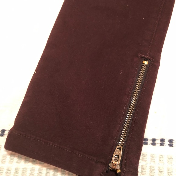 VINCE. skinny leg pants with zippers size 26 NWOT - Picture 6 of 16